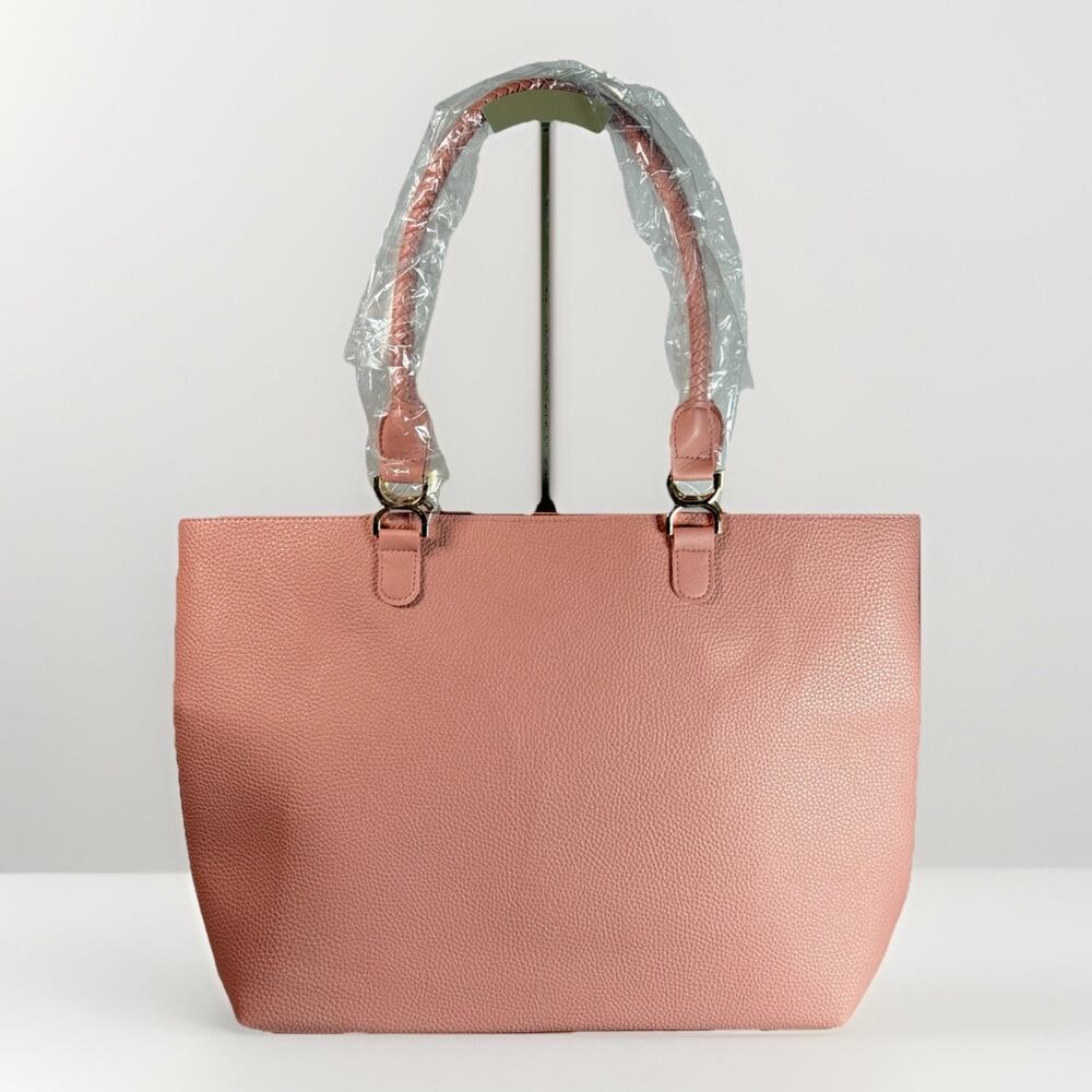 ULTA Beauty Large Tote Bag Light Pink Approximately 12 H × 18W NWT !!